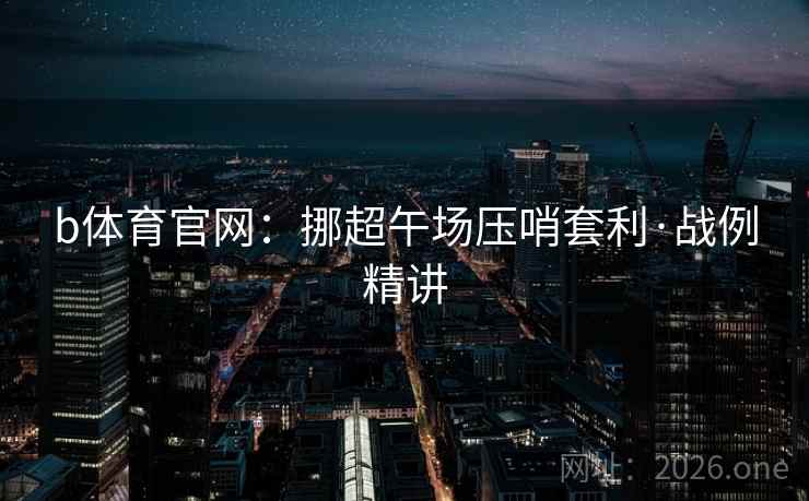 b体育官网：挪超午场压哨套利·战例精讲  第1张