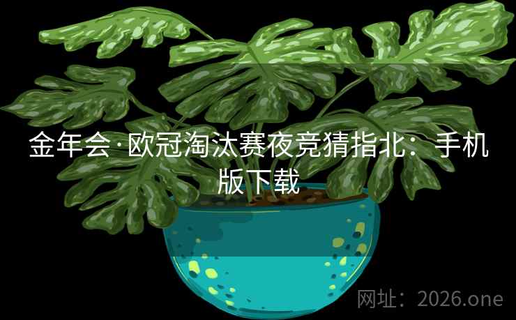 金年会·欧冠淘汰赛夜竞猜指北：手机版下载  第2张