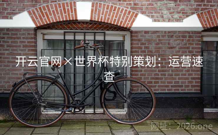 开云官网×世界杯特别策划：运营速查  第1张