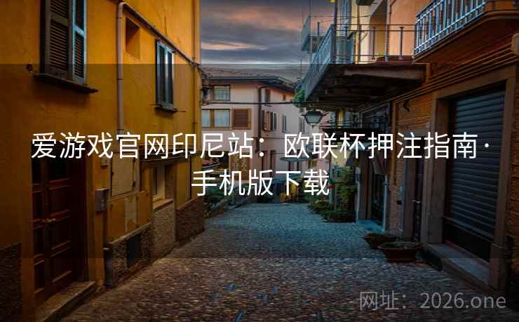 爱游戏官网印尼站：欧联杯押注指南·手机版下载  第2张