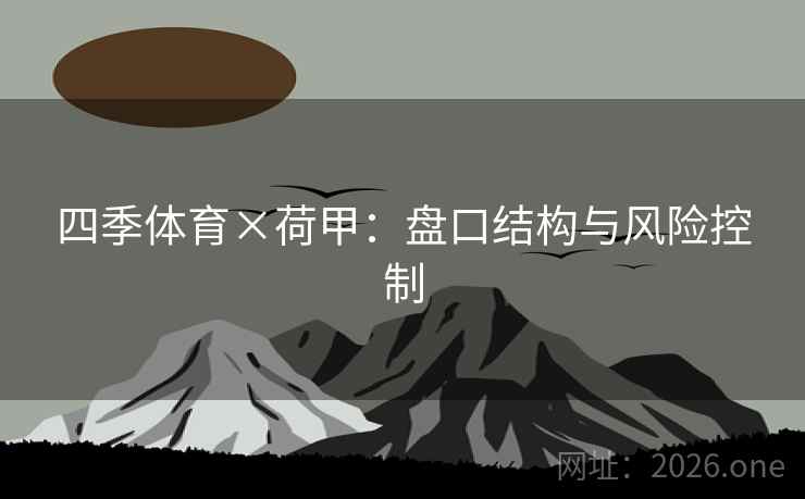 四季体育×荷甲：盘口结构与风险控制  第1张